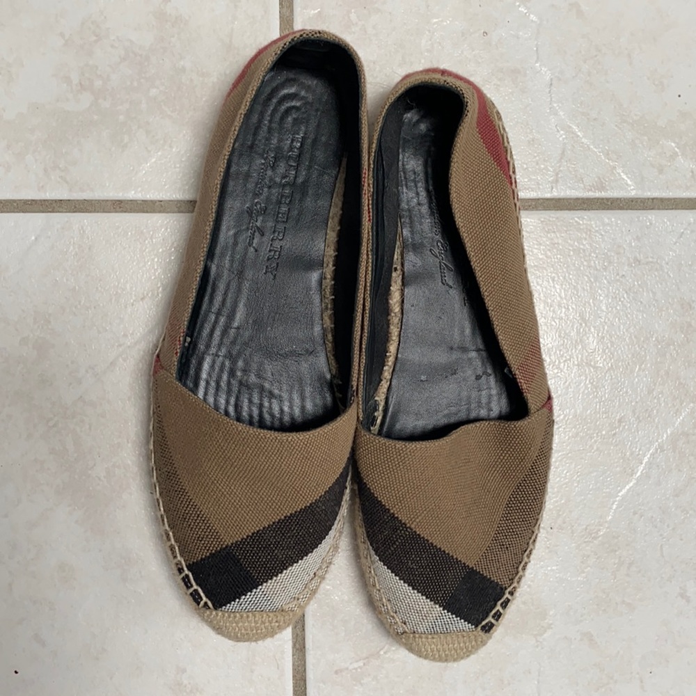 Burberry Linen Esparilles